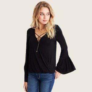 American Eagle Soft & Sexy Bell Sleeve Top